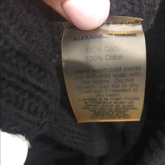 ALEXANDER WANG TWO PIECE HOODED SWEATER AND PANTS SET - Picture 9 of 10